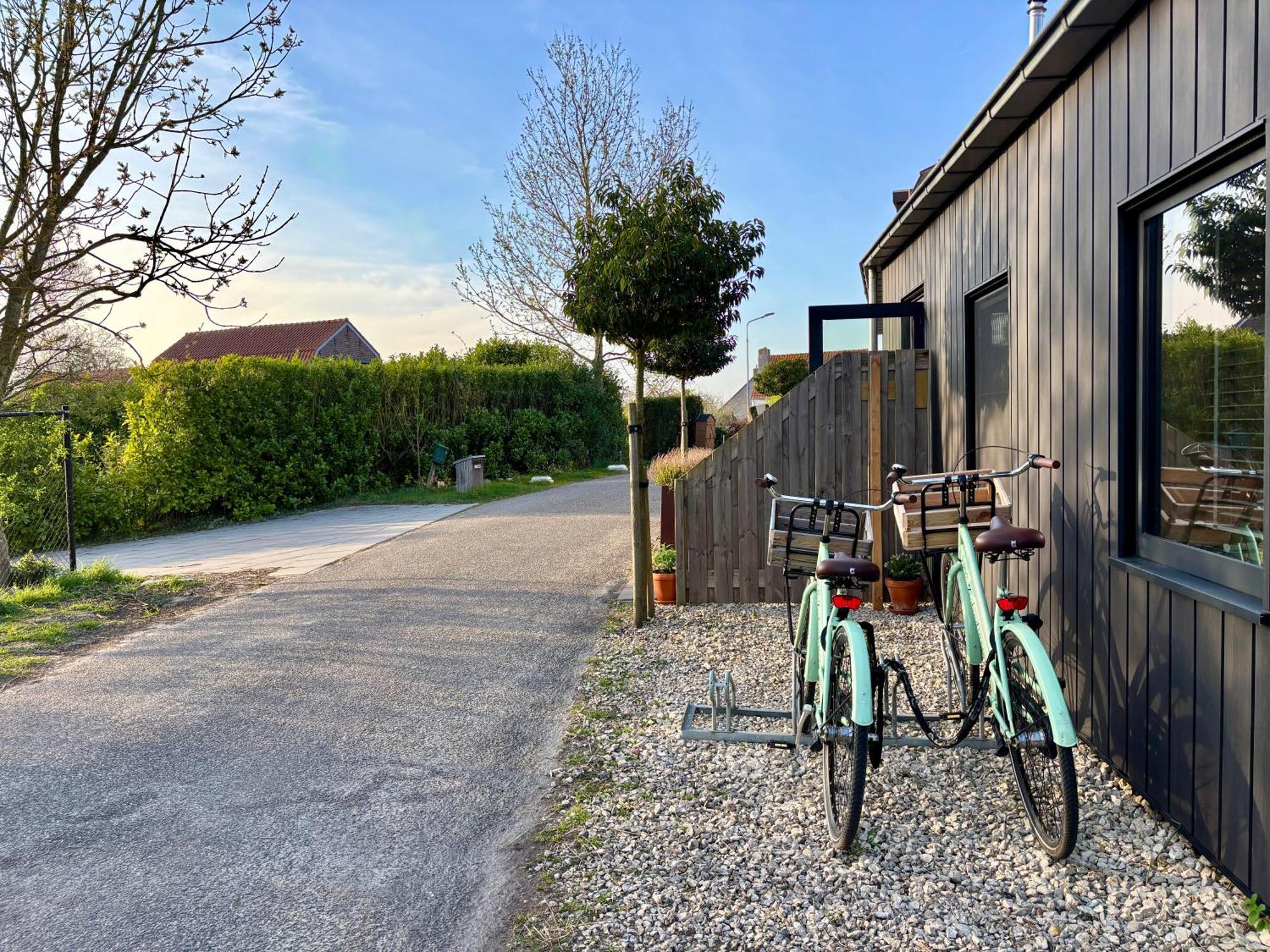 Romantisch Huisje Met Houtkachel & Airco Op 2,5Km Van Zee Groede Exterior photo